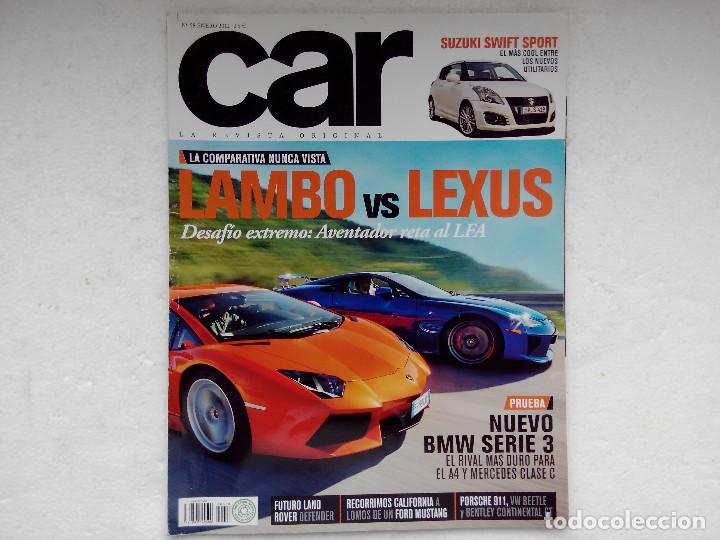 Coches: REVISTA CAR N&ordm; 58 ENERO 2012- FOTO SUMARIO -BMW M3-