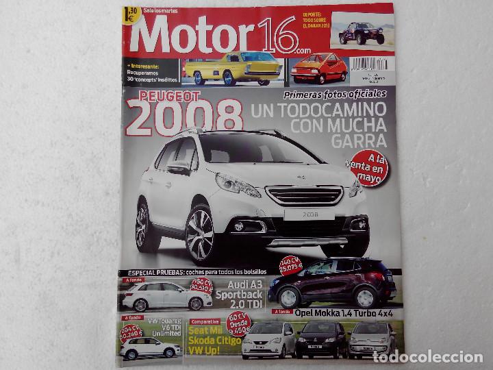 Coches: MOTOR 16 N&ordm; 1526 A&Ntilde;O 2013-VW TOUAREG V6 TDI-A3 SPORTBACK 2.0 TDI-OPEL MOKA 1.4 TURBO 4X4