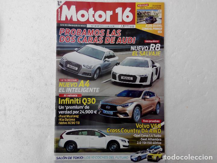 Coches: MOTOR 16 N&ordm; 1661 A&Ntilde;O 2015-INFINITI Q30-VOLVO V60 CROSS COUNTRY D4 AWD-CORSA 1.4 TURBO-