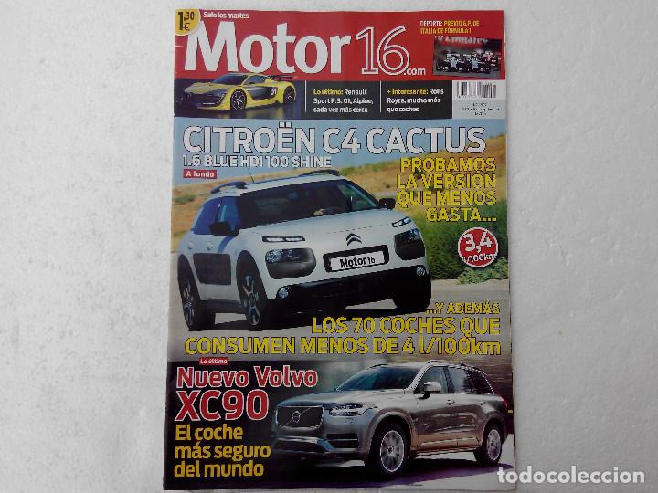 Coches: MOTOR 16 N&ordm; 1607 A&Ntilde;O 2014- CITROEN C4 1.6 BLUE HDI 100 SHINE