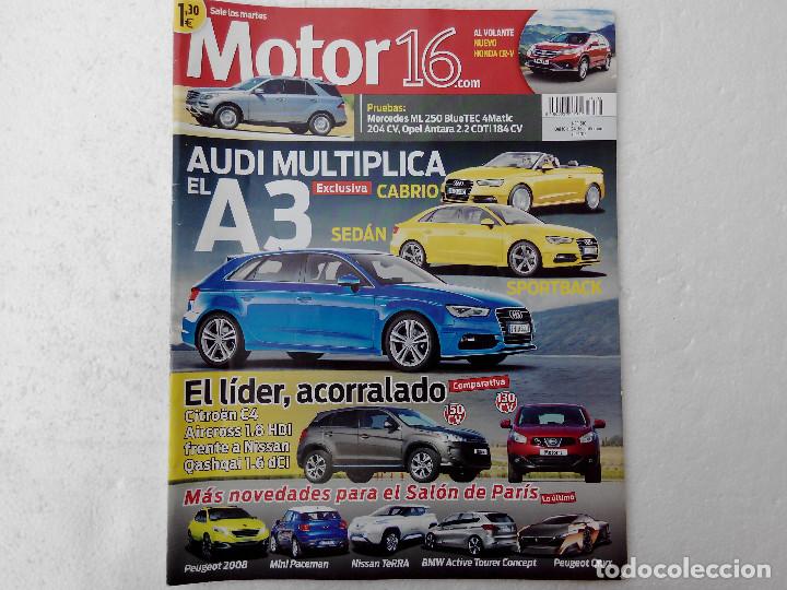 Coches: MOTOR 16 N&ordm; 1510 A&Ntilde;O 2012- CITOEN C4 1.8 HDI - NISSAN QASHQAI 1.6 DCI-