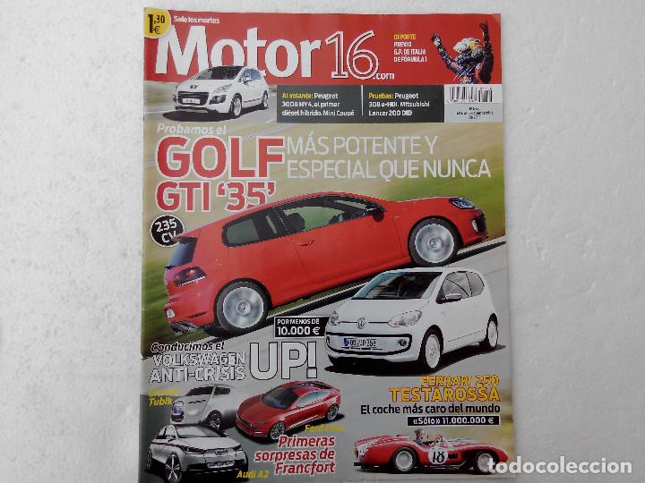 Coches: MOTOR 16 N&ordm; 1456 A&Ntilde;O 2011- PEUGEOT 308 E-HDI - MITSUBISHI LANCER 200 DID