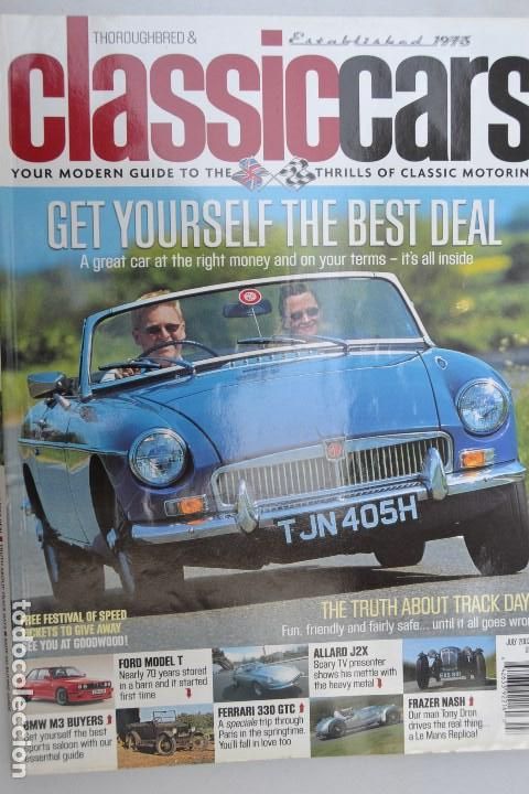 Coches: 2003 REVISTA THOROUGHBRED & CLASSICCARS - BMW M3 - FERRARI 330 CTC - ALLARD J2X - FRAZER NASH