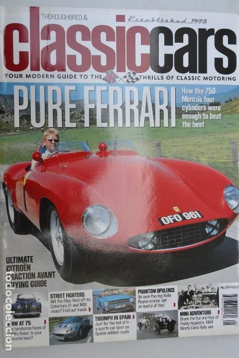 Coches: 2004 REVISTA THOROUGHBRED & CLASSICCARS - FERRARI 750 MONZA - ROLLS ROYCE PHANTOM