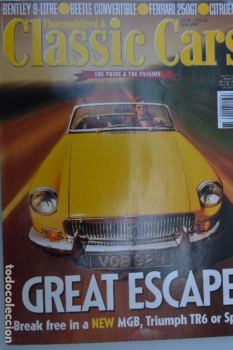 Coches: 1997 REVISTA THOROUGHBRED & CLASSICCARS - BENTLEY 8 LITRE - FERRARI 250 GT - CITROEN DS