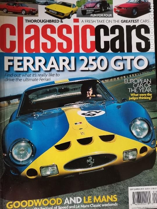 Coches: 2006 REVISTA THOROUGHBRED & CLASSICCARS - FERRARI GTO - LOTUS ESPRIT - ALFA ROMEO SZ