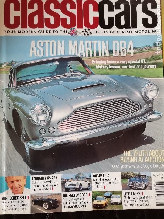 Coches: 2003 REVISTA THOROUGHBRED & CLASSICCARS - ASTON MARTIN DB4 - FERRARI 212/225
