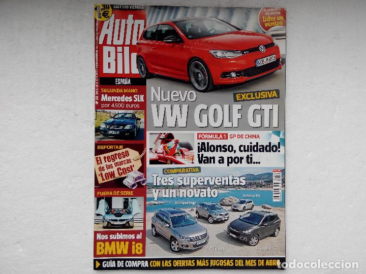 Coches: AUTO BILD N&ordm; 332 A&Ntilde;O 2012- TIGUAN TDI 140 CV- KIA SPORTAGE CRDI-SUBARU XVD- HYUNDAI iX35 CRDI