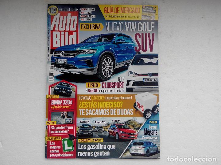Coches: AUTO BILD N&ordm; 496 A&Ntilde;O 2015-RENAULT ZOE- BMW 320D-HONDA JAZZ 1.3i-VTEC -FORD BMAX 1.0 ECOBOOST-