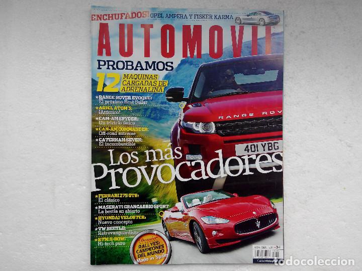 Cars: REVISTA AUTOMOVIL N&ordm; 404 SEP 2011- FOTO SUMARIO-