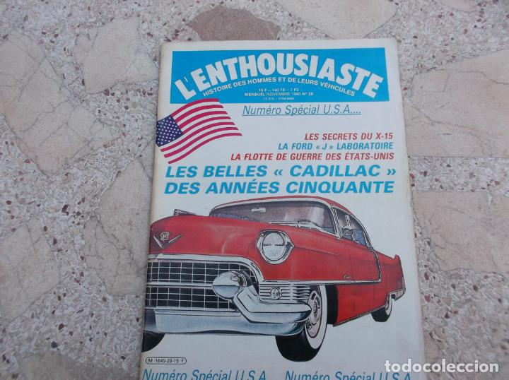 Autos: l&acute;enthousiaste, numero special u.s.a.cadillac de los a&ntilde;os 50, flota de guerra de estados unidos,