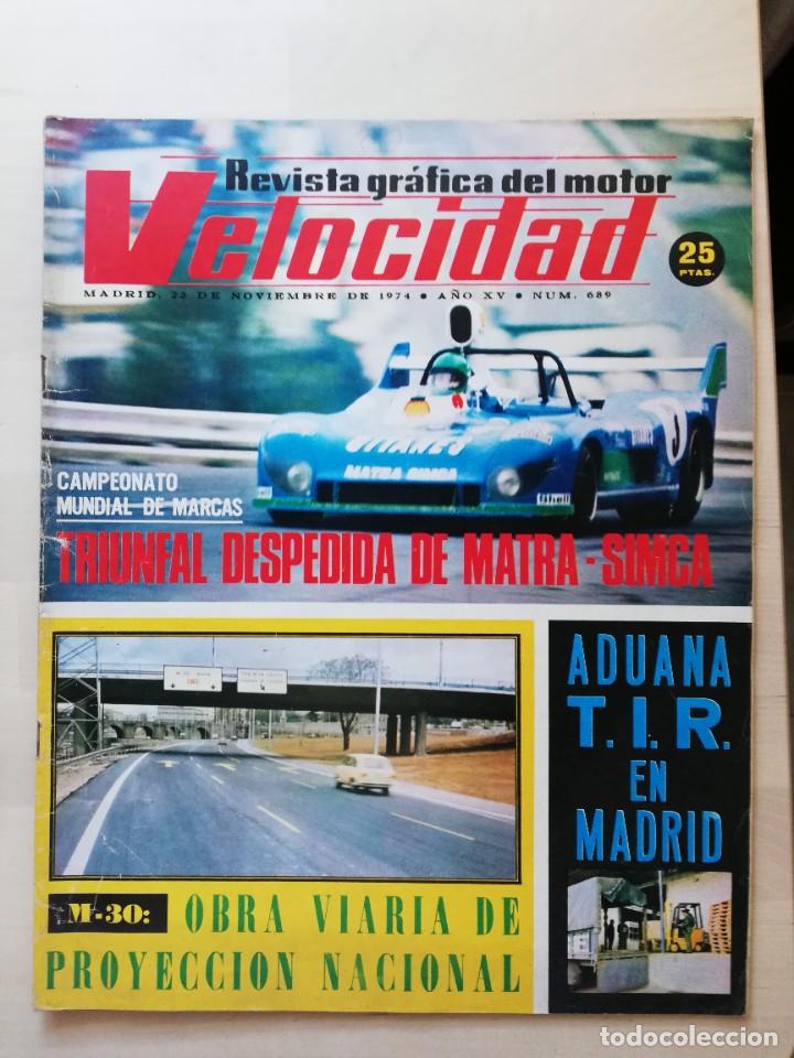 Coches: Velocidad n&ordm; 689 (23-11-1974) - Citro&euml;n Mehari - Morini 350