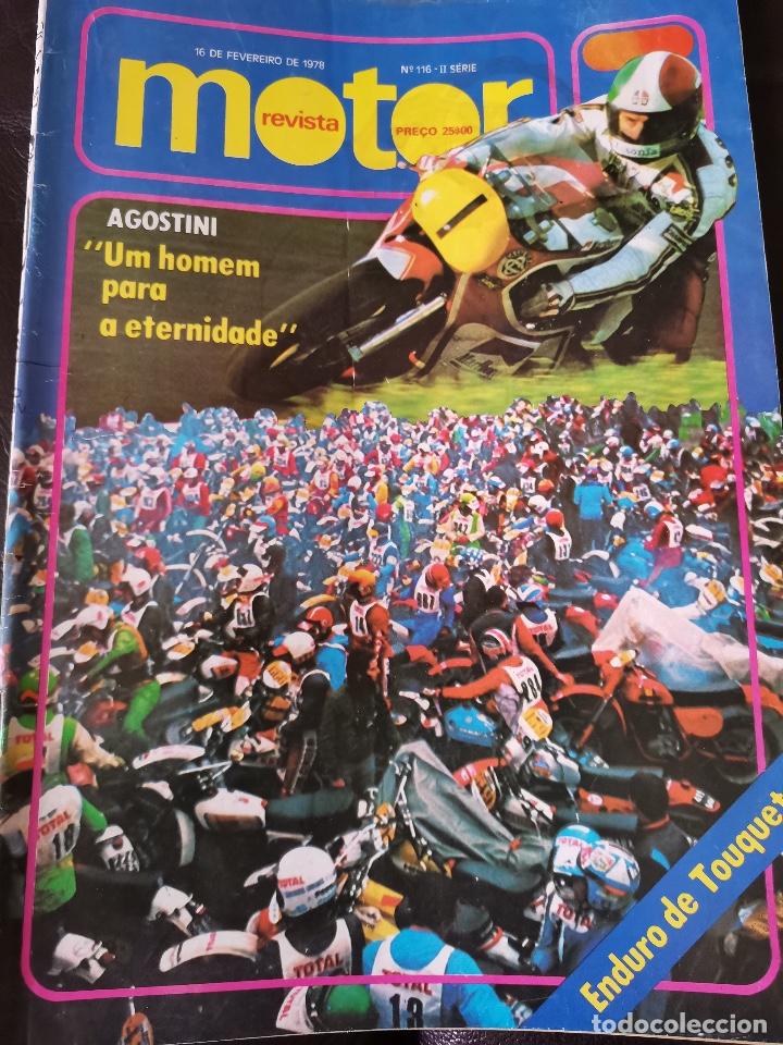 Coches: 1978 REVISTA MOTOR - AGOSTINI UM HOMEM PARA A ETERNIDADE - RALI FIGUEIRA DA FOZ - ENZO FERRARI