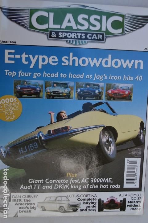 Coches: 2003 REVISTA CLASSIC AND SPORTSCAR - JAGUAR E - LOTUS CORTINA - ALFA ROMEO 12C-37