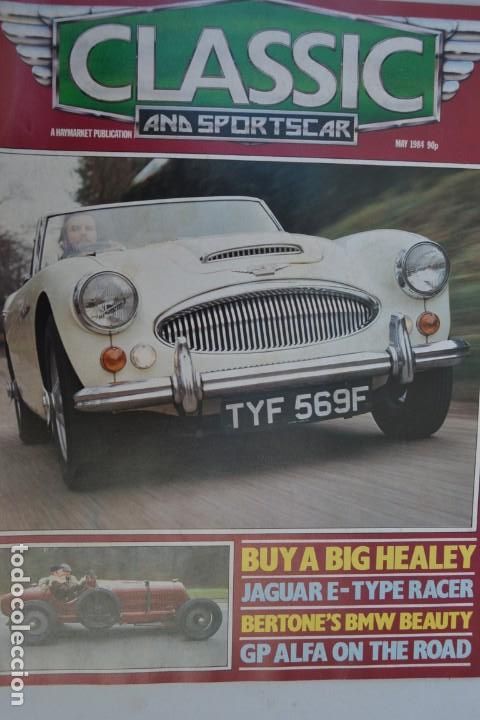 Coches: 1984 REVISTA CLASSIC AND SPORTSCAR - SAAB SONETT - ALFA ROMEO MONZA - BMW BY BERTONE