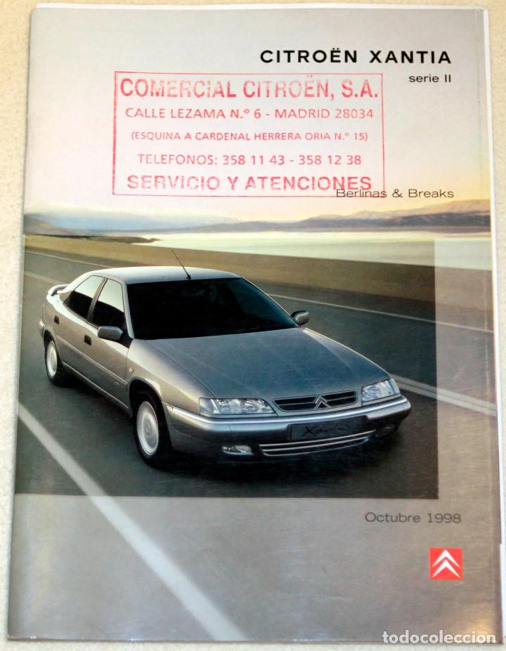 Coches: CAT&Aacute;LOGO CITRO&Euml;N XANTIA SERIE II
