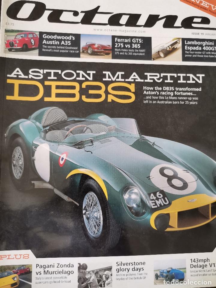 Coches: 2005 REVISTA OCTANE - ASTON MARTIN DB3S - LAMBORGUINI 400 GTE - PAGANI ZONDA - FERRARI GTS