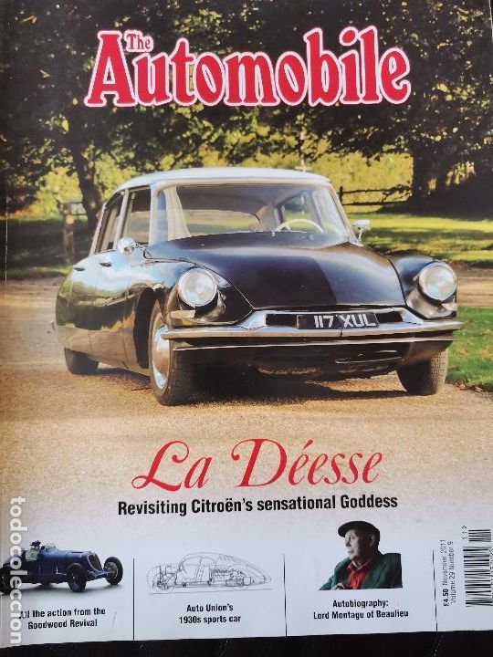 Coches: 2011 REVISTA THE AUTOMOBILE - CITROEN DS - AUTO UNION`S 1930s SPORTS CARS