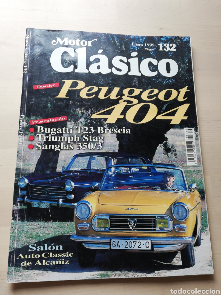 Coches: Motor Cl&aacute;sico 132 - Enero 1999 - Peugeot 404