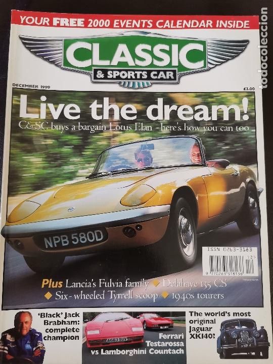 Coches: 1999 REVISTA CLASSIC AND SPORTSCAR - FERRARI TESTAROSSA VS LAMBORGUINI COUNTACH