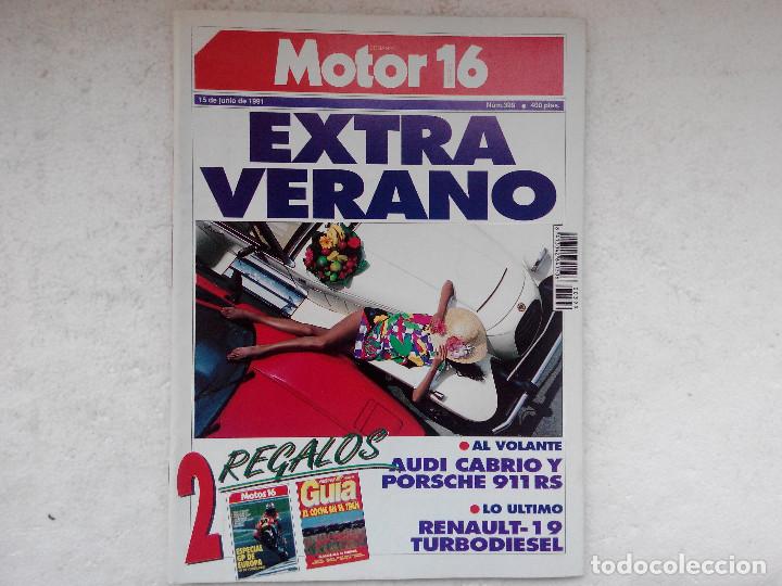 Coches: MOTOR 16 N&ordm; 399 A&Ntilde;O 1991- BMW Z1 - LOTUS ELAN SE - MAZDA MX5