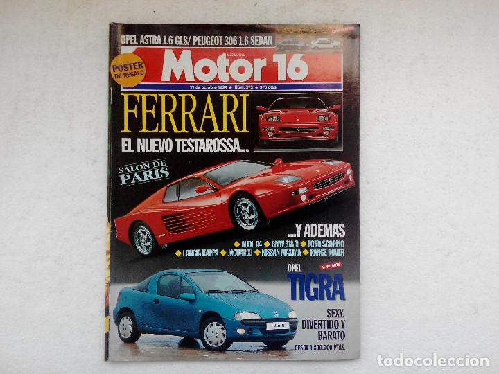Coches: MOTOR 16 N&ordm; 573 A&Ntilde;O 1994 - OPEL ASTRA 1.6 GLS - PEUGEOT 306 1.6 SEDAN