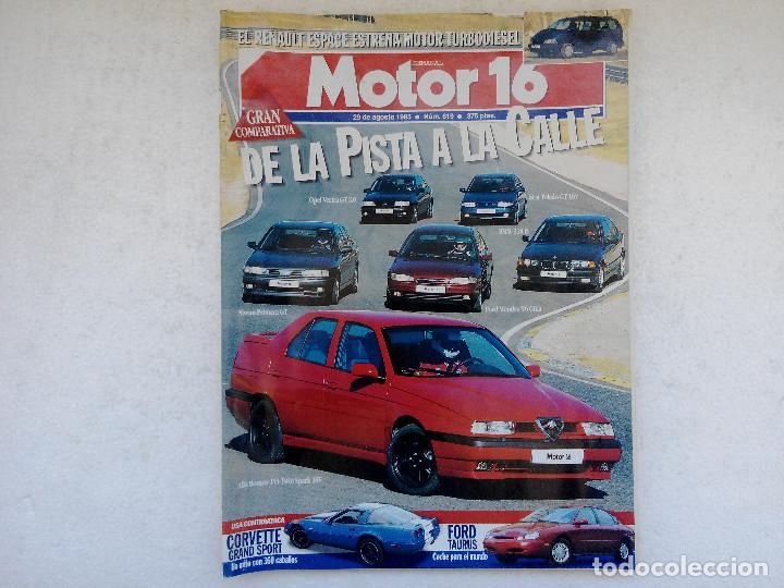 Coches: MOTOR 16 N&ordm; 619 A&Ntilde;O 1995- BMW 318 IS - MONDEO V6 -ALFA 155 TWIN SPARK 16V - TOLEDO GT 16V
