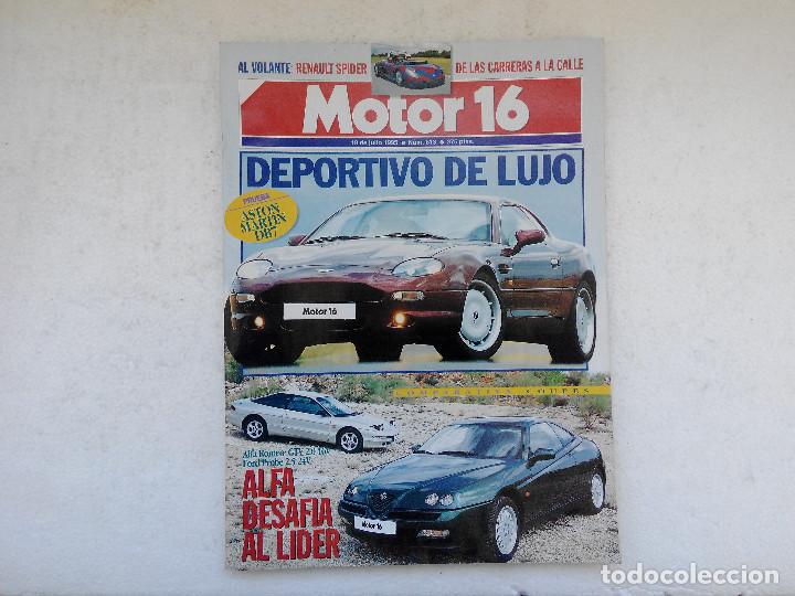 Coches: MOTOR 16 N&ordm; 613 A&Ntilde;O 1995 - ASTON MARTIN DB7- ALFA GTV 2.0 16V - FORD PROVE 2.5 24V