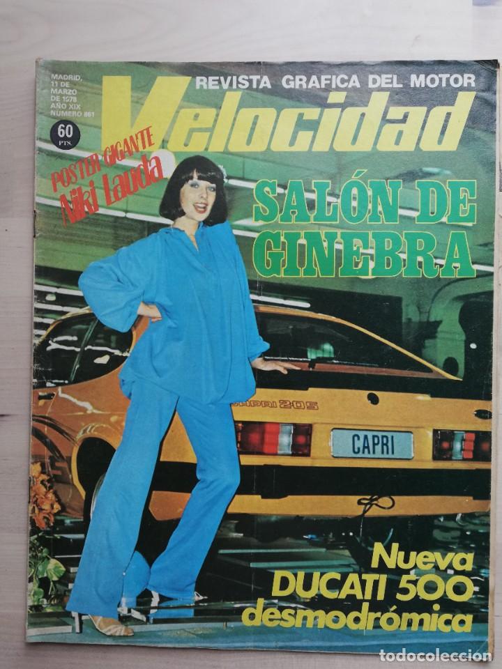 Coches: Velocidad n&ordm; 861 (11 de Marzo de 1978) - Sal&oacute;n de Ginebra - Renault 4 GTL y Renault 5 Autom&aacute;tico