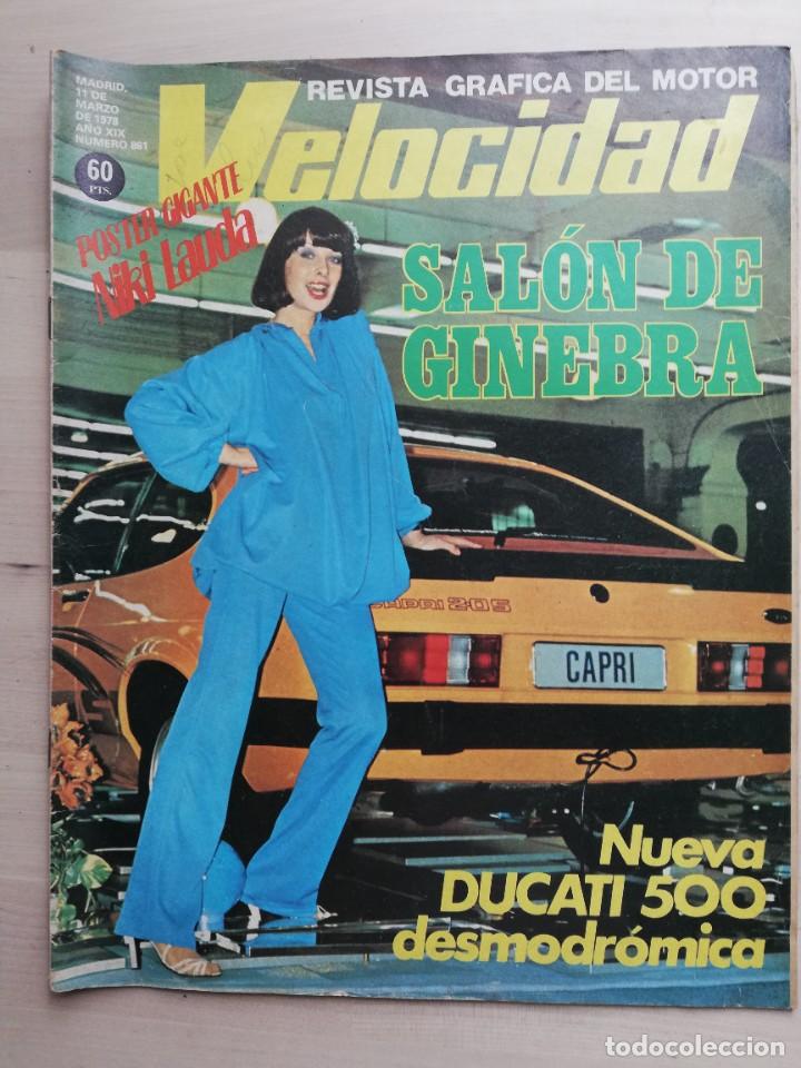Coches: Velocidad n&ordm; 861 (11 de Marzo de 1978) - Sal&oacute;n de Ginebra - Renault 4 GTL y Renault 5 Autom&aacute;tico
