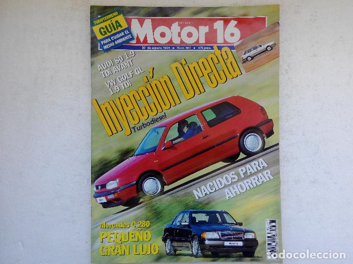 Coches: MOTOR 16 N&ordm; 567 A&Ntilde;O 1994- GOLF 1.9 TDI - MERCEDES C 280