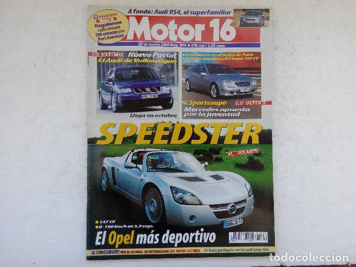 Coches: MOTOR 16 N&ordm; 879 A&Ntilde;O 2000 - AUDI RS4 -