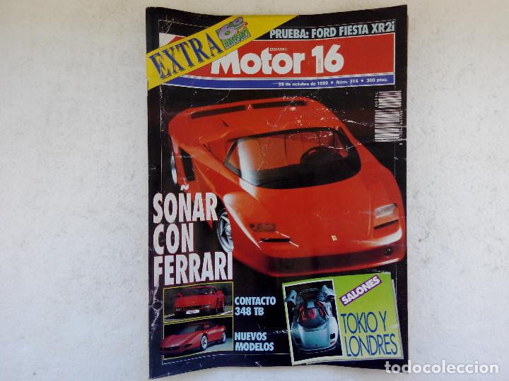 Coches: MOTOR 16 N&ordm; 314 A&Ntilde;O 1989- FORD FIESTA XR2i -