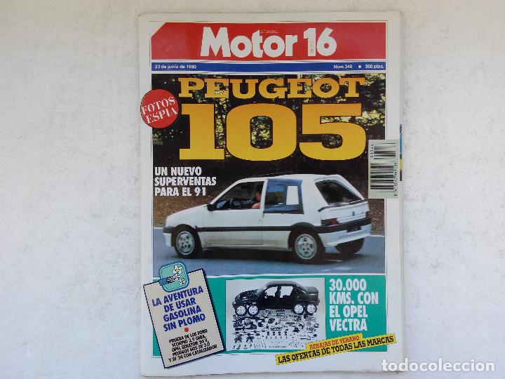 Coches: MOTOR 16 N&ordm; 348 A&Ntilde;O 1990- ALFA 75 1.6 i.e -