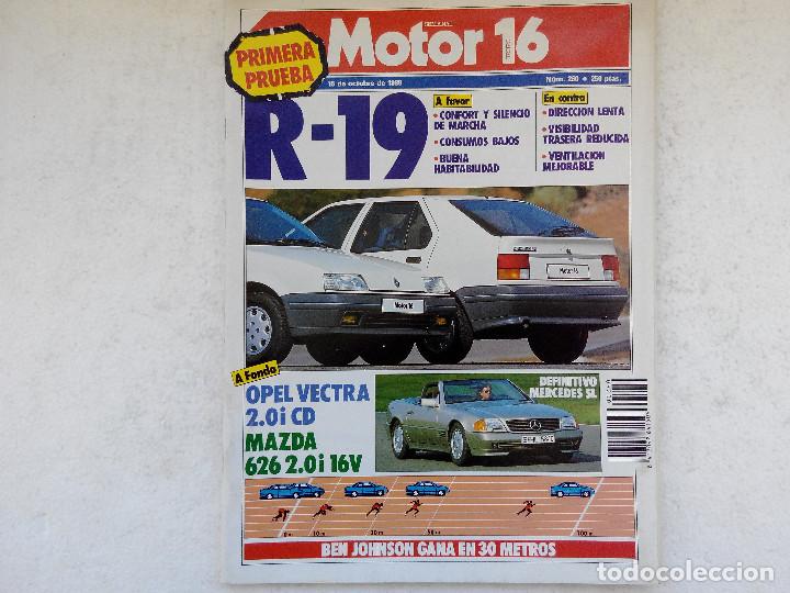 Coches: MOTOR 16 N&ordm; 260 A&Ntilde;O 1988 - OPEL VEZTRA 2.0i - MAZDA 626 2.0i 16V- HONDA VISION MET IN