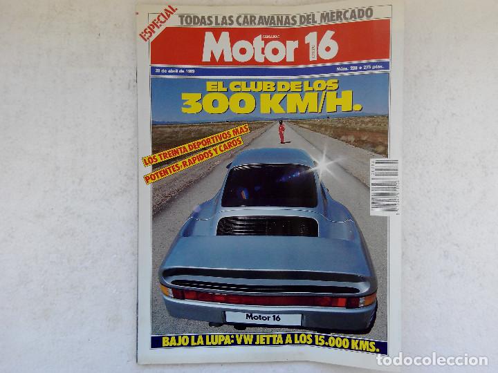 Coches: MOTOR 16 N&ordm; 288 A&Ntilde;O 1989- VECTA GT - CITROEN BX GTi-