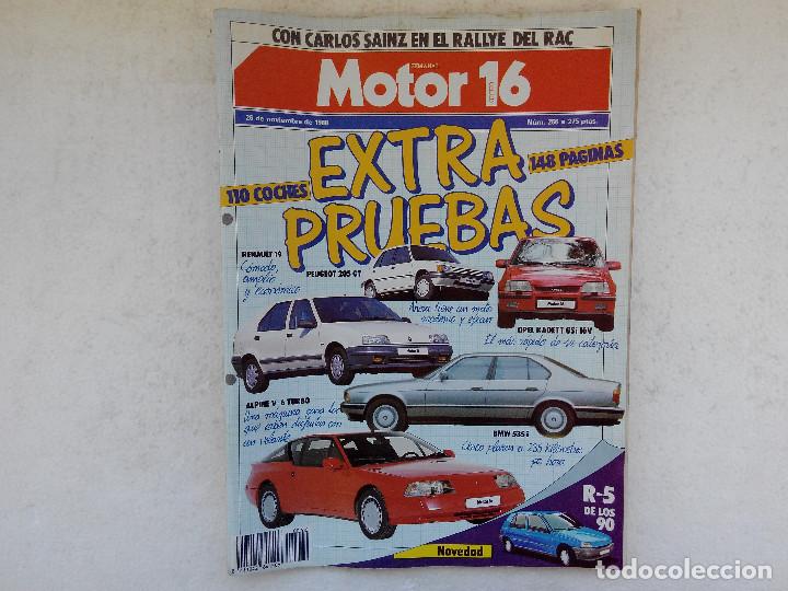 Coches: MOTOR 16 N&ordm; 266 A&Ntilde;O 1988- EXTRA PRUEBAS