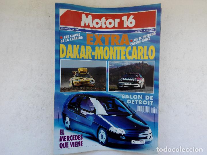 Coches: MOTOR 16 N&ordm; 378 A&Ntilde;O 1991- RENAULT 21 TXE NEVADA- VOLVO 245 POLAR- GILERA RC 600- ESCORT 1.8D
