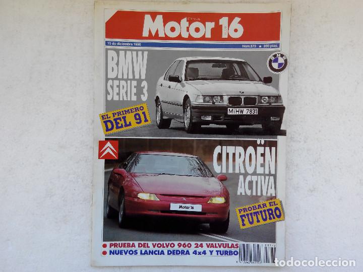 Coches: MOTOR 16 N&ordm; 373 A&Ntilde;O 1990- VOLVO 940 24V- GAMA TEMPRA