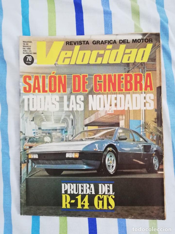 Coches: Velocidad n&ordm; 966 (15 de Marzo de 1980) - Renault 14 GTS - Sal&oacute;n de Ginebra - Vespino