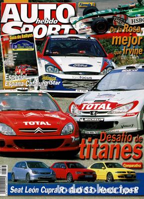 Coches: AUTO HEBDO N&ordm; 0863 (23-03-2002)