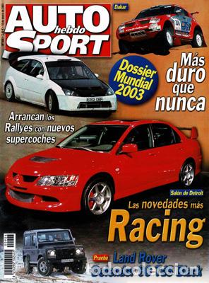 Coches: AUTO HEBDO N&ordm; 0906 (18-01-2003)