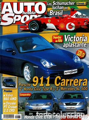 Coches: AUTO HEBDO N&ordm; 0865 (6-04-2002)