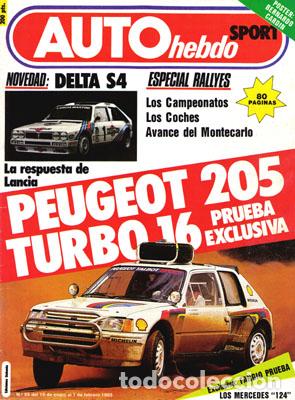 Coches: AUTO HEBDO N&ordm; 0055 (1-02-85)