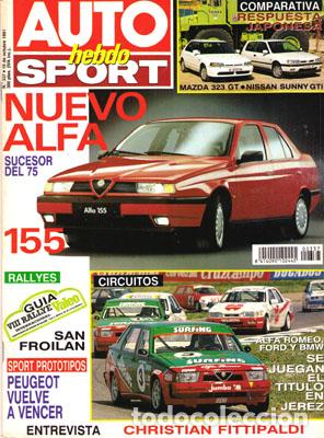 Coches: AUTO HEBDO N&ordm; 0337 (19-10-91)