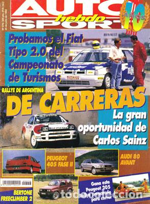 Coches: AUTO HEBDO N&ordm; 0376 (25-07-92)