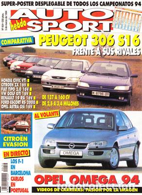 Coches: AUTO HEBDO N&ordm; 0454 (5-03-94) - Foto 1