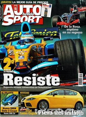 Coches: AUTO HEBDO N&ordm; 1087 (24-07-2006)