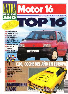 Coches: MOTOR 16 N&ordm; 371 (1-12-90)