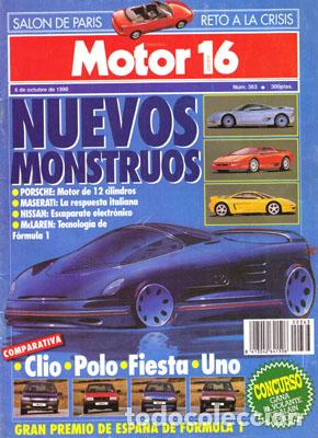 Coches: MOTOR 16 N&ordm; 363 (6-10-90)